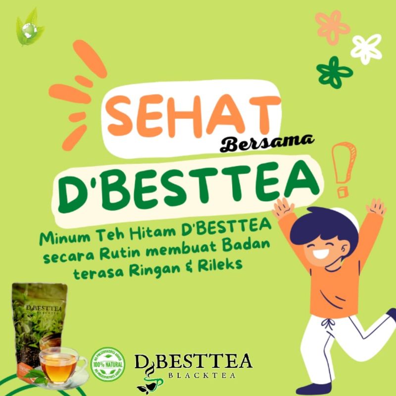 

PROMO!!!! TEH HITAM DBESTTEA,,,,, BELI 2 DAPATKAN BONUS Rp. 100.000