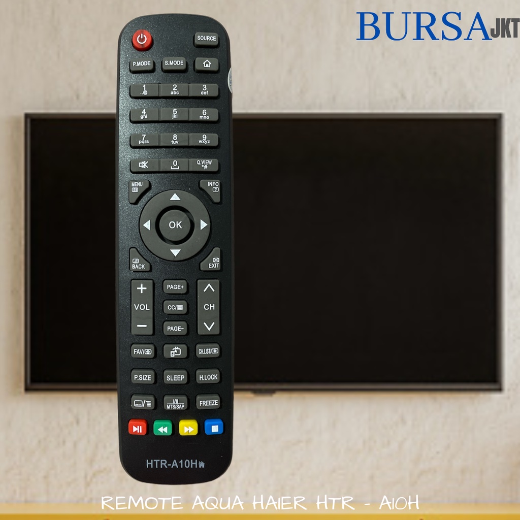 REMOTE TV LED SANYO HAIER DIGITAL MODEL A10H REMOT PENGGANTI