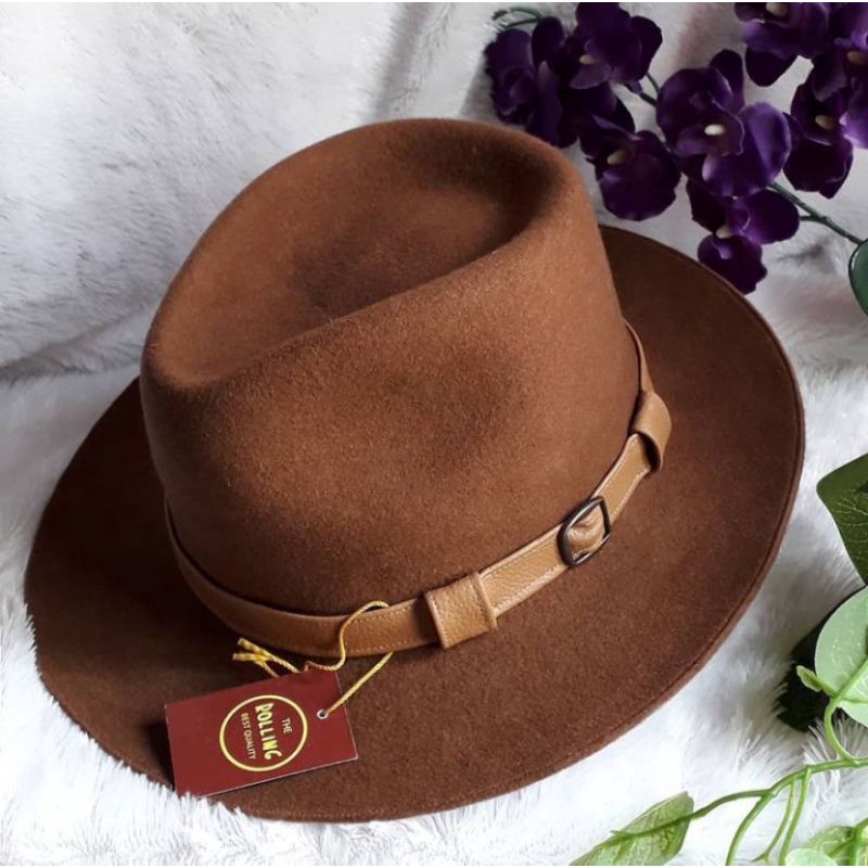 Topi Laken Fedora Original Import