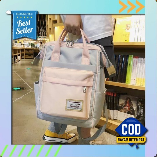 Cabs Pocket - Tas Ransel Tipe Erika Tas Rangsel Wanita Import Terbaru Backpack Wanita Laptop Tas Ran
