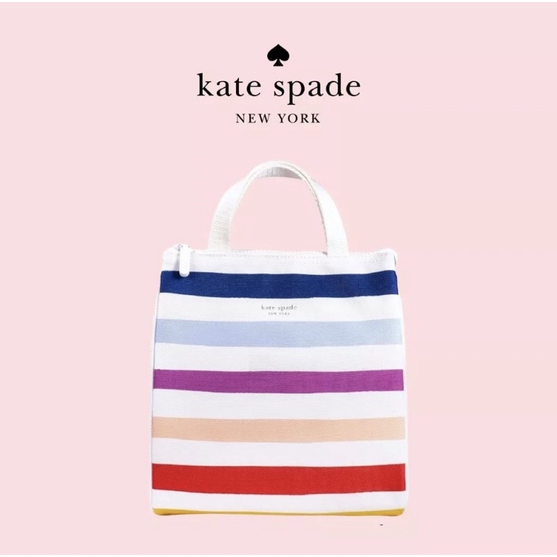 Kate Spade Tas Bekal Kantor Thermal Bag / Penahan Panas Dingin Insulated Lunch Tote