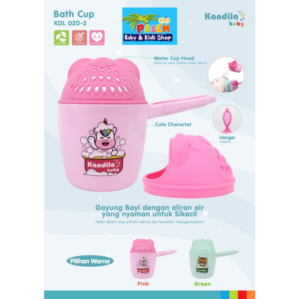 Kandila Baby and Kids Shampoo Scoop Cup /gayung anak dan Bayi Unik KDL020