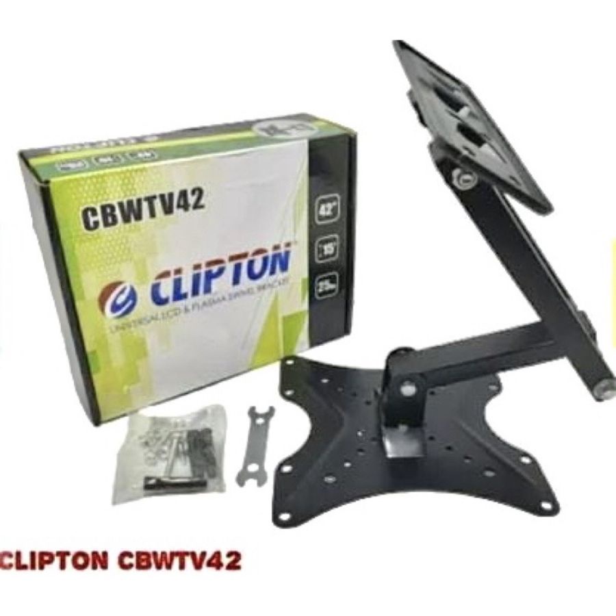 Bracket TV LED LCD 14&quot; - 32&quot; - 42&quot; 24in 32in 42in Clipton Gantungan TV Butterfly Plasma