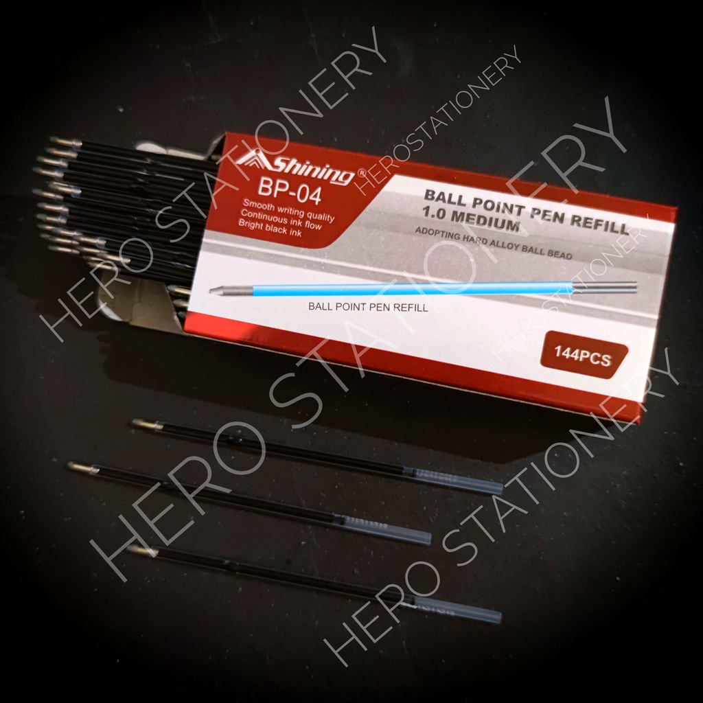 

Refill ballpoint pen pulpen ctek spirit culture shining BP-04 . 12 unit