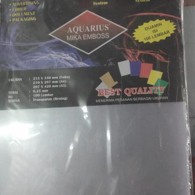 

Mika A4 0.25 mm Doff merk Aquarius