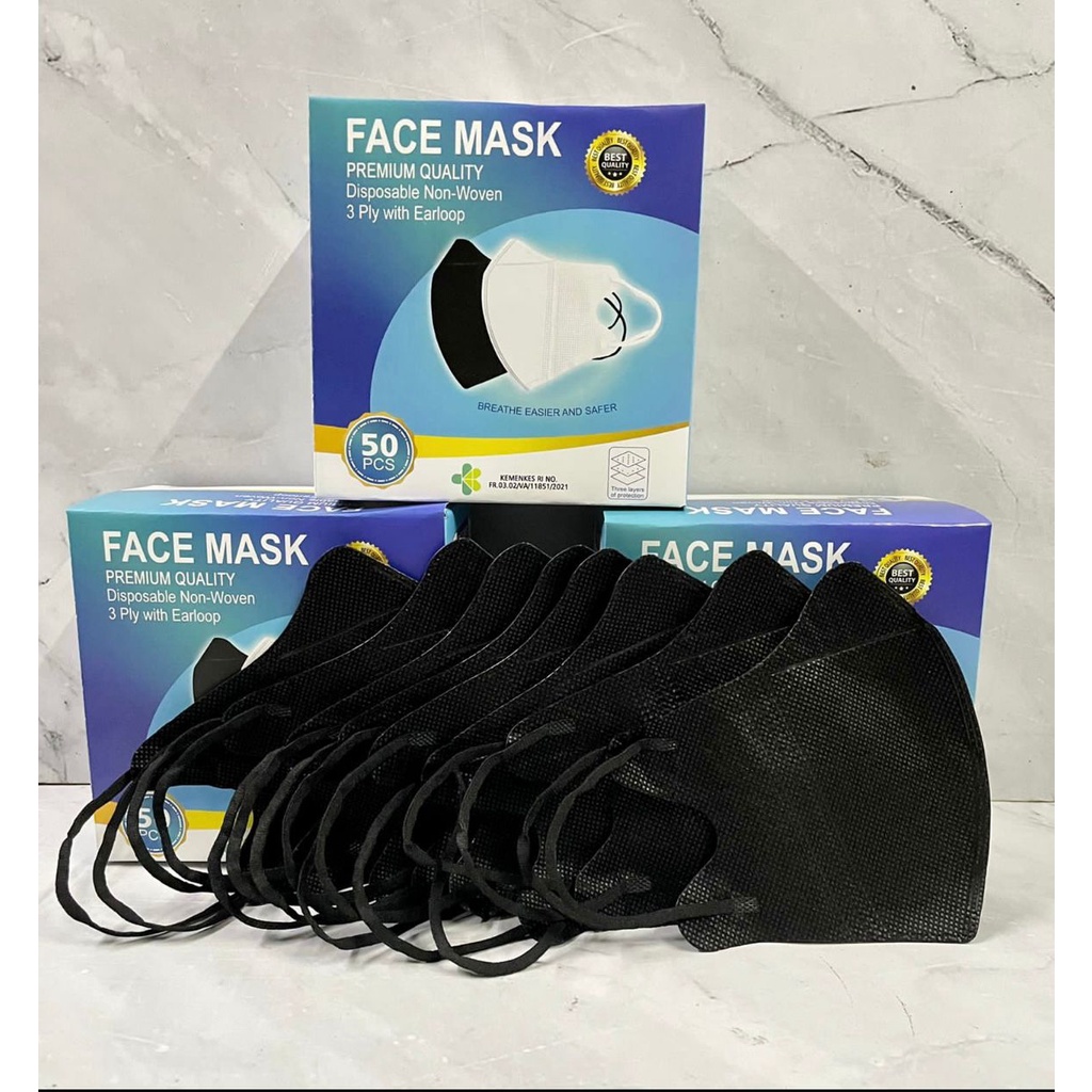 MASKER DUCKBILL FACEMASK ISI 50 PCS