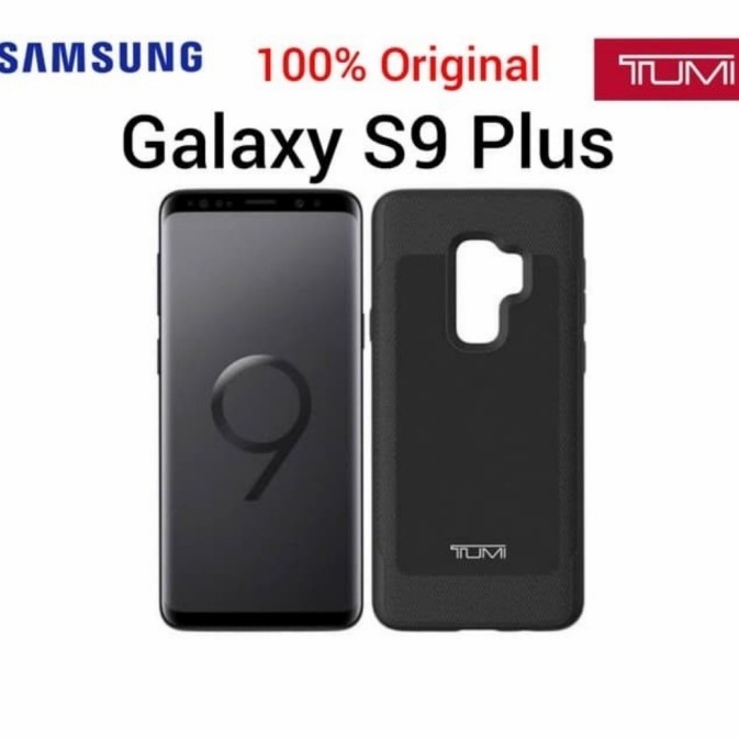 {SuheStore} TUMI LEATHER CASE SAMSUNG GALAXY S9/ S9 PLUS  ORIGINAL  HITAM Limited