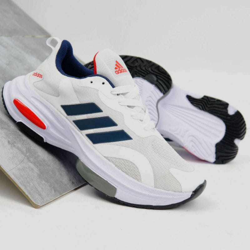 SEPATU TENIS - ADIDAS BARRICADE IMPORT - SEPATU MURAH IMPORT WARNA WHITE / PUTIH SEPATU SNEAKERS OLA