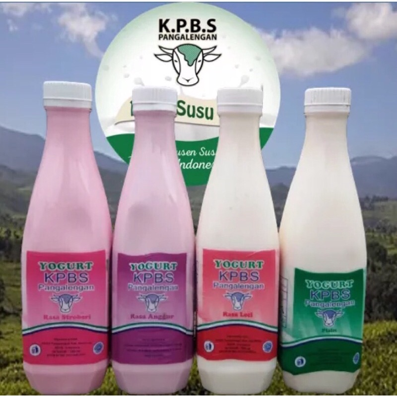 

yoghurt kpbs pangalengan plain 500ml