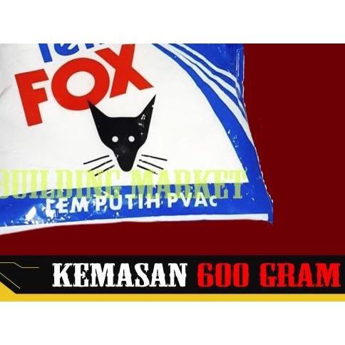 

Lem Putih Fox Biru 600 gram Kayu & Plamur