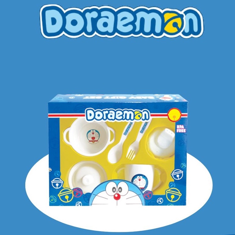 Lusty bunny Doraemon Feeding Set Dooz Small Perlengkapan Makan Bayi Bunny Set Perlengkapan Makan Bay