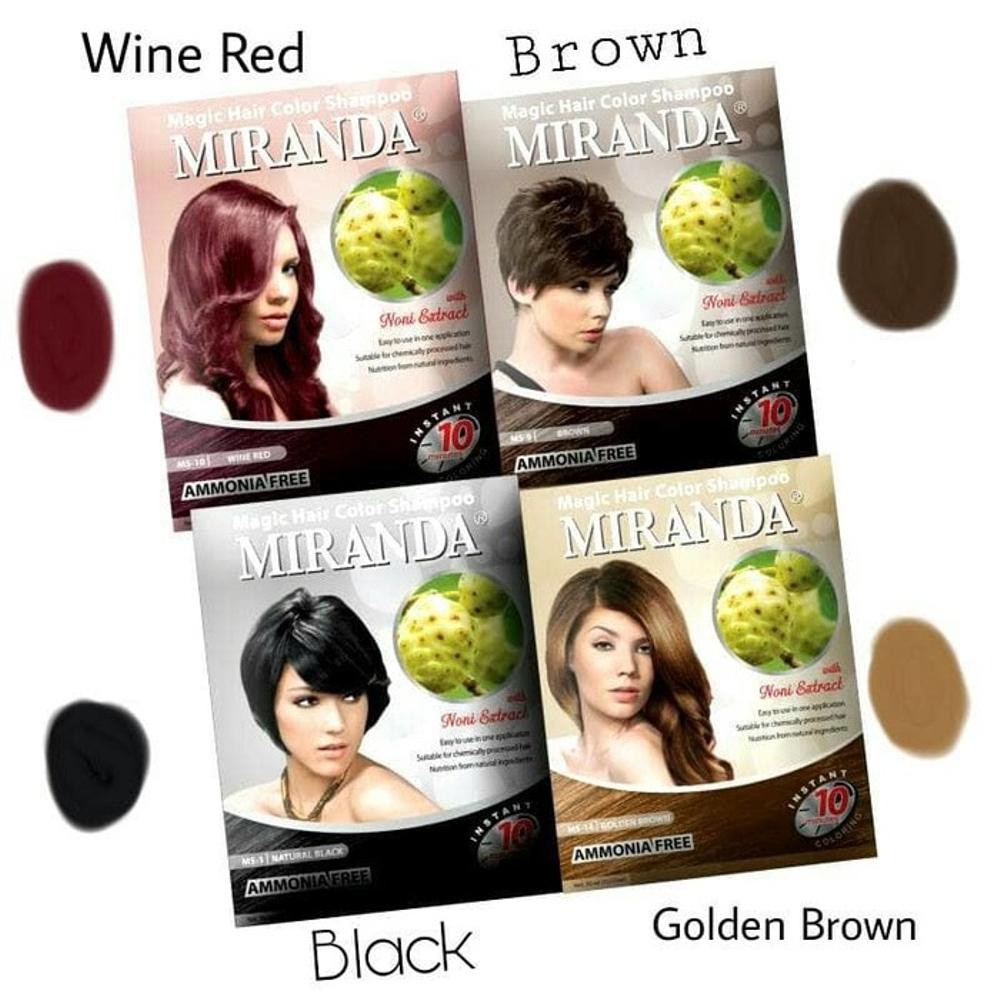 MIRANDA MAGIC HAIR COLOR SHAMPOO