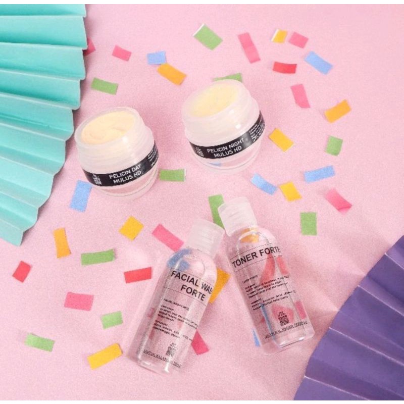 Cream siang & malam Pelicin Wajah || Paket krim pelicin || Pelcin Wajah  || Krim dosis tinggi || Kri