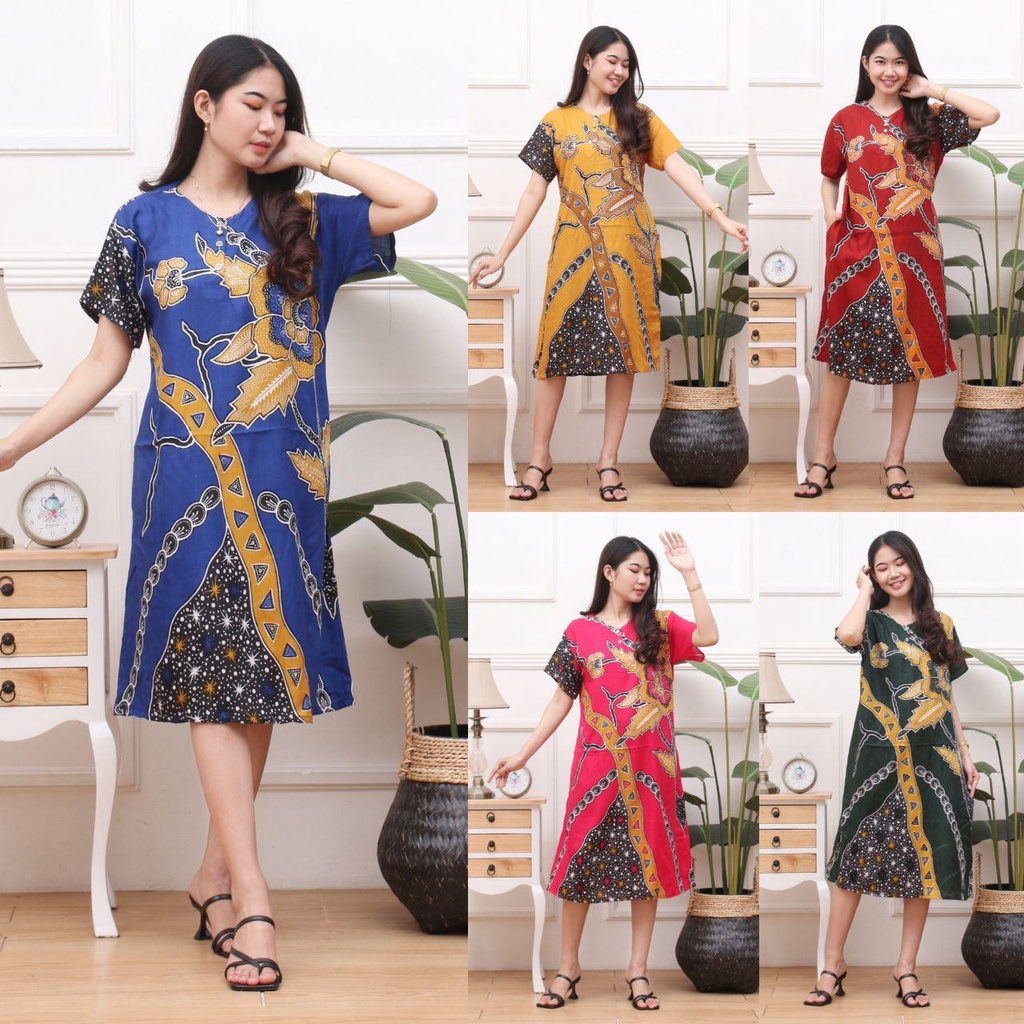 Daster Batik CANTELLA Daster Terbaru Cantik Daster Premium