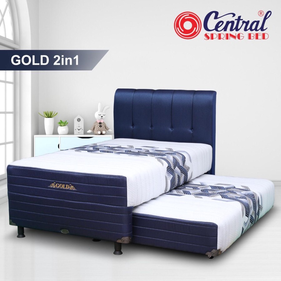 springbed 2 in 1 Sorong Gold Sandaran X1 by Central