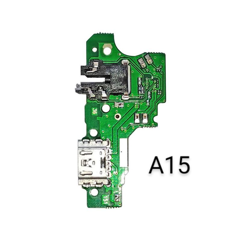 Papan Charger Oppo A15 | OppoA15 PCB UI+Mic Connector Charger Board Konektor Cas Flexible Flexibel Carger Original