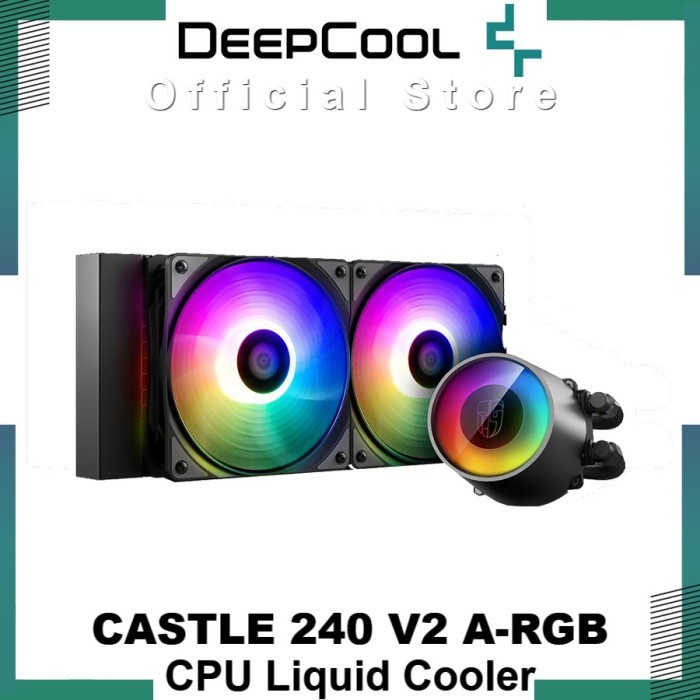 Deepcool Castle 240 RGB V2 CPU Liquid Cooler