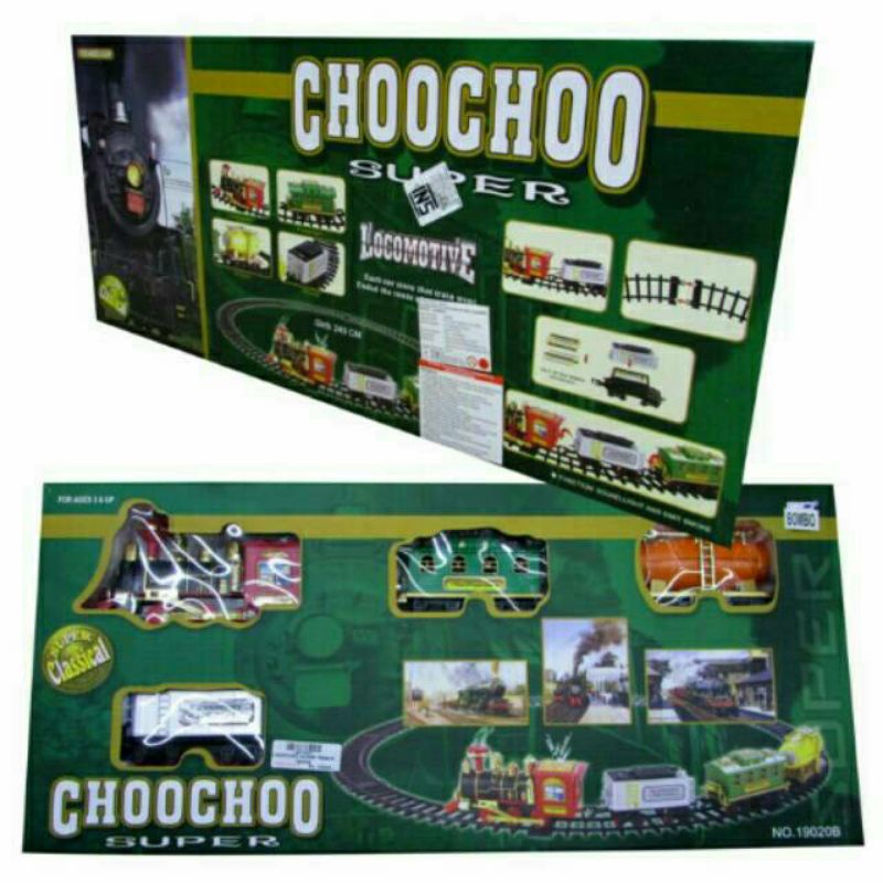 mainan kereta api choochoo train asap dan thomas