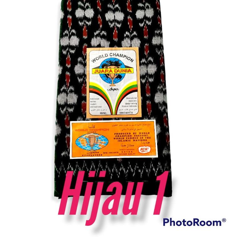 ((S-EHR_✪)) Sarung Goyor Tenun Juara Dunia(original/asli)-amanah