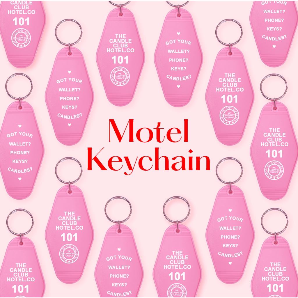 Motel Vintage Keychain 101 | The Candle Club