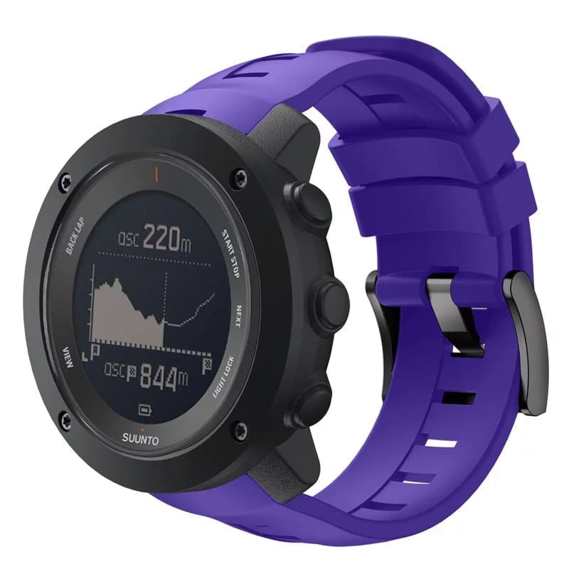 STRAP BAND TALI JAM SUUNTO AMBIT3 VERTICAL Traverse Alpha baro PURPLE
