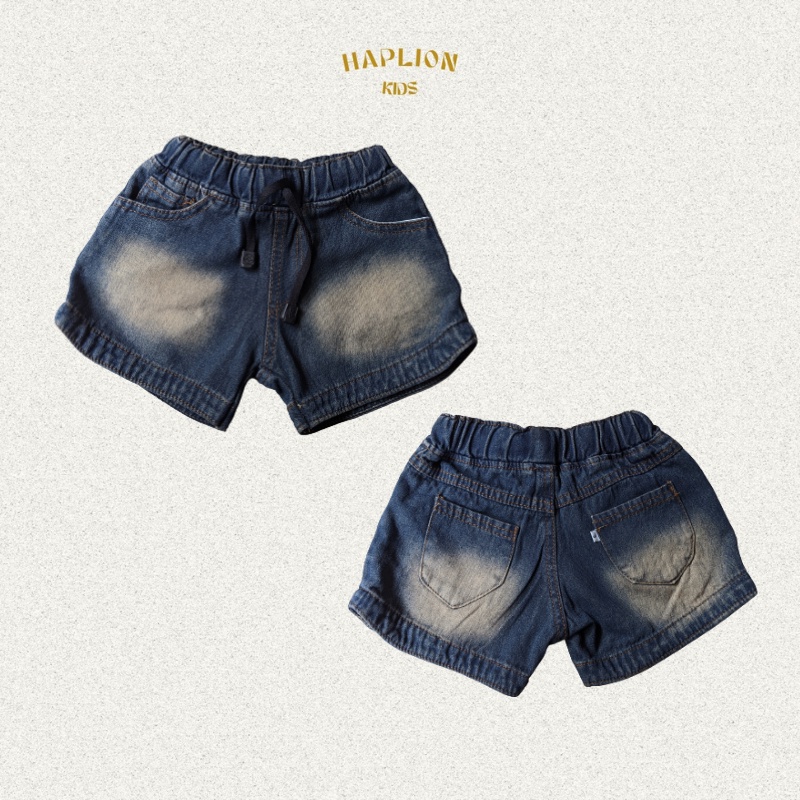 Celana Pendek Jeans Anak Hotpants Tali 1 - 6 Tahun