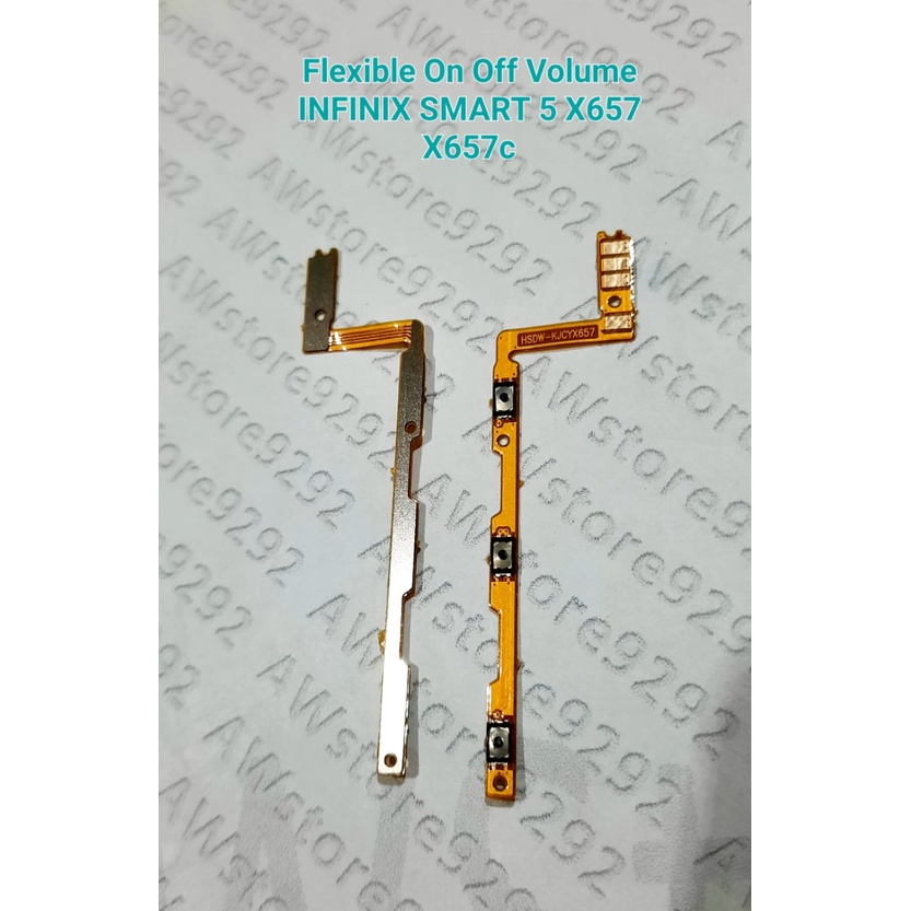 Flex Fleksibel Flexibel Flexible Power On Off Volume INFINIX SMART 5 X657 X657c