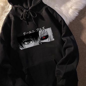 ANIME TOKYO GHOUL HOODIE - HOODIE WANITA TEBAL TERLARIS