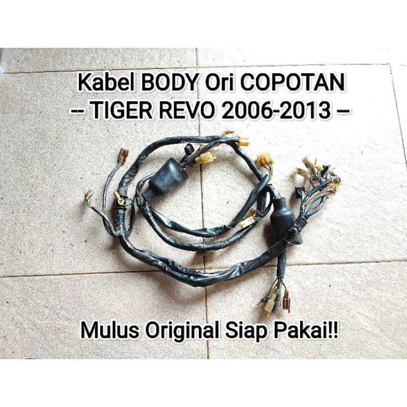 Kabel Bodi body Komplit TIGER REVO TIGER 2000 BARONG PECE Original Copotan