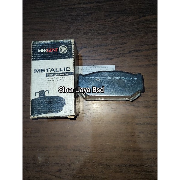 Brake Pad Kanvas Rem Depan Swift Set