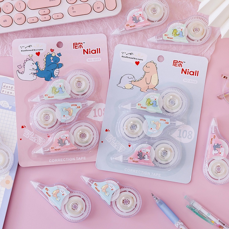 

[KARAKTERKU] Alat tulis belajar stationery Correction Tape / Pita Koreksi Sangat Halus Merekat