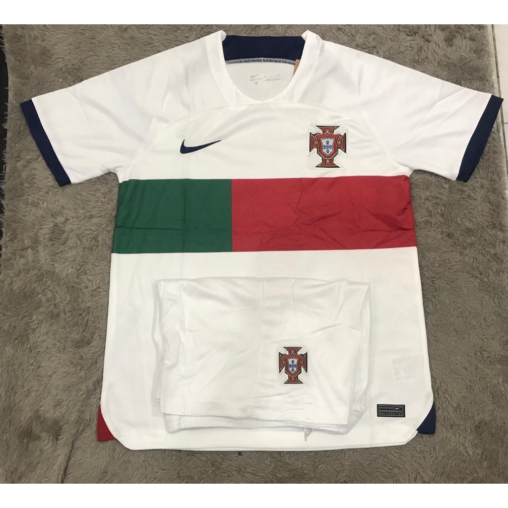 Jersey bola portugal away 2022 - 2023 grade ori