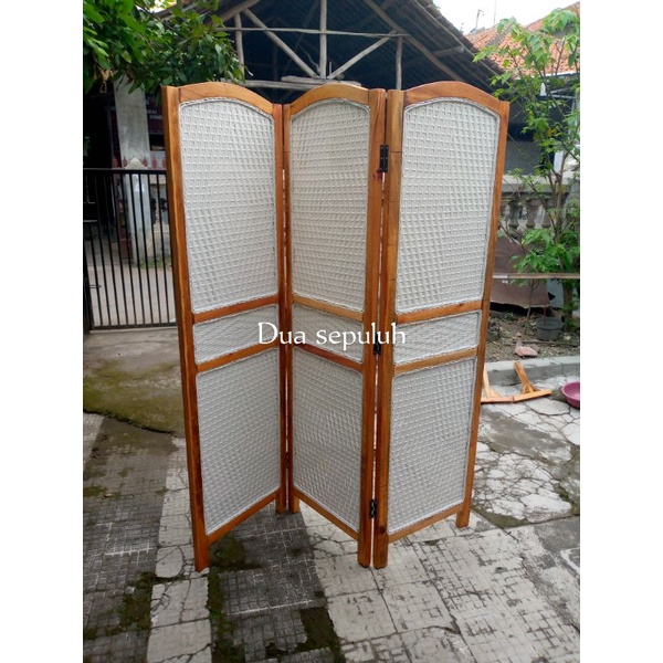 Sketsel rotan minimalis/penyekat ruangan