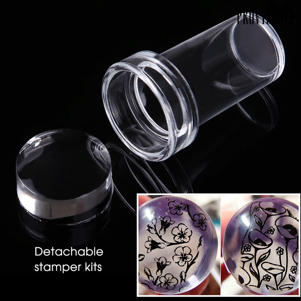 Plat Stempel Kuku Bahan Silikon Untuk nail Art