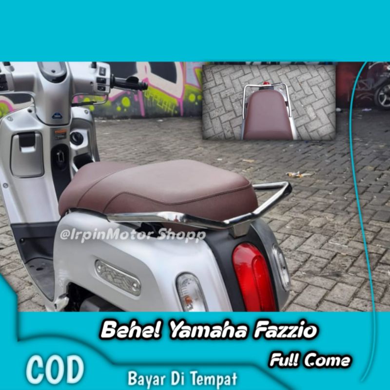 Rak Depan Yamaha Fazzio Rak Depan Fazzio Front Rack Fazzio  Behel Fazzio Model Vespa Classic