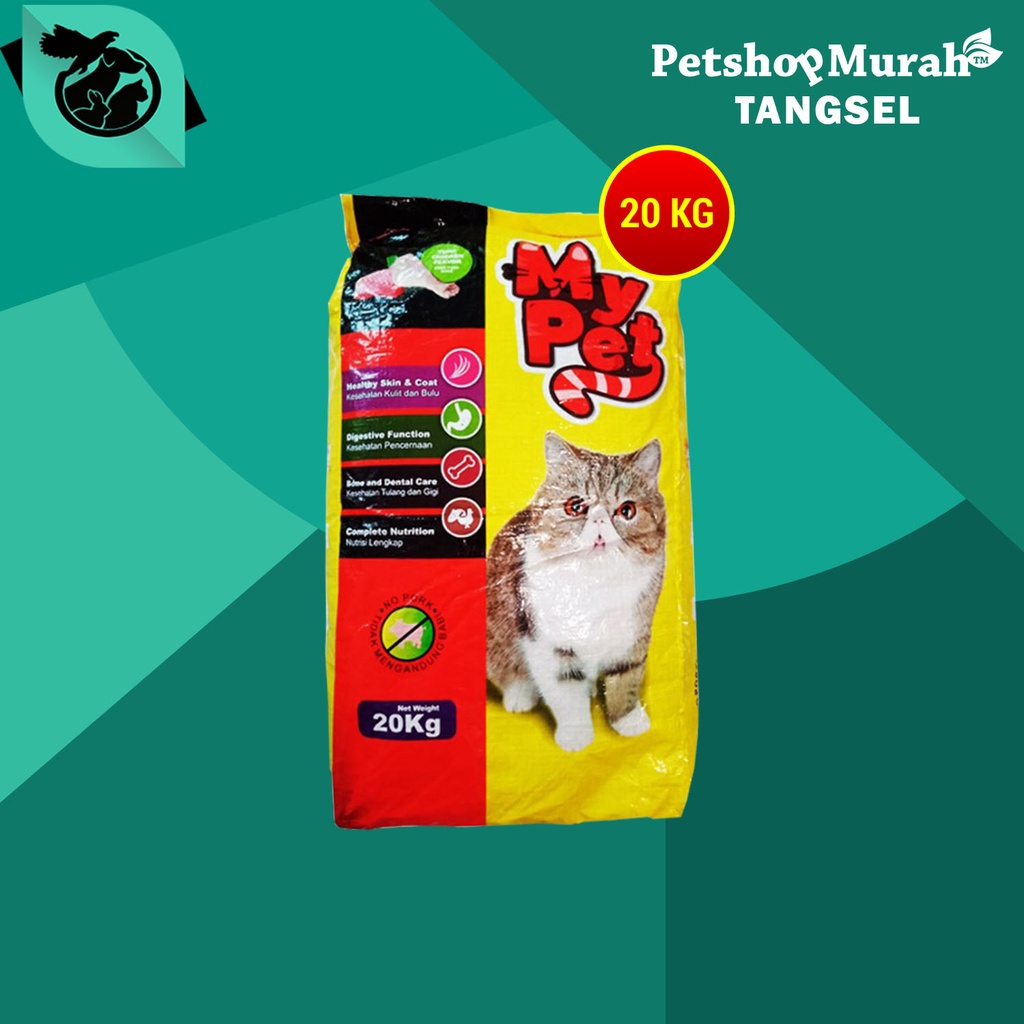 Makanan Kucing Dewasa MY PET Chicken Tuna 20 KG