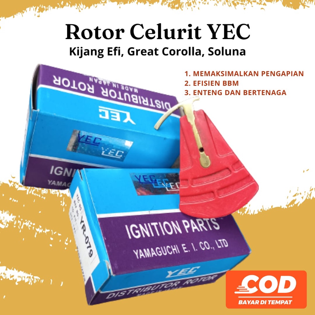 Terlaris Rotor Celurit YEC Kijang Efi, Soluna (rotor clurit)