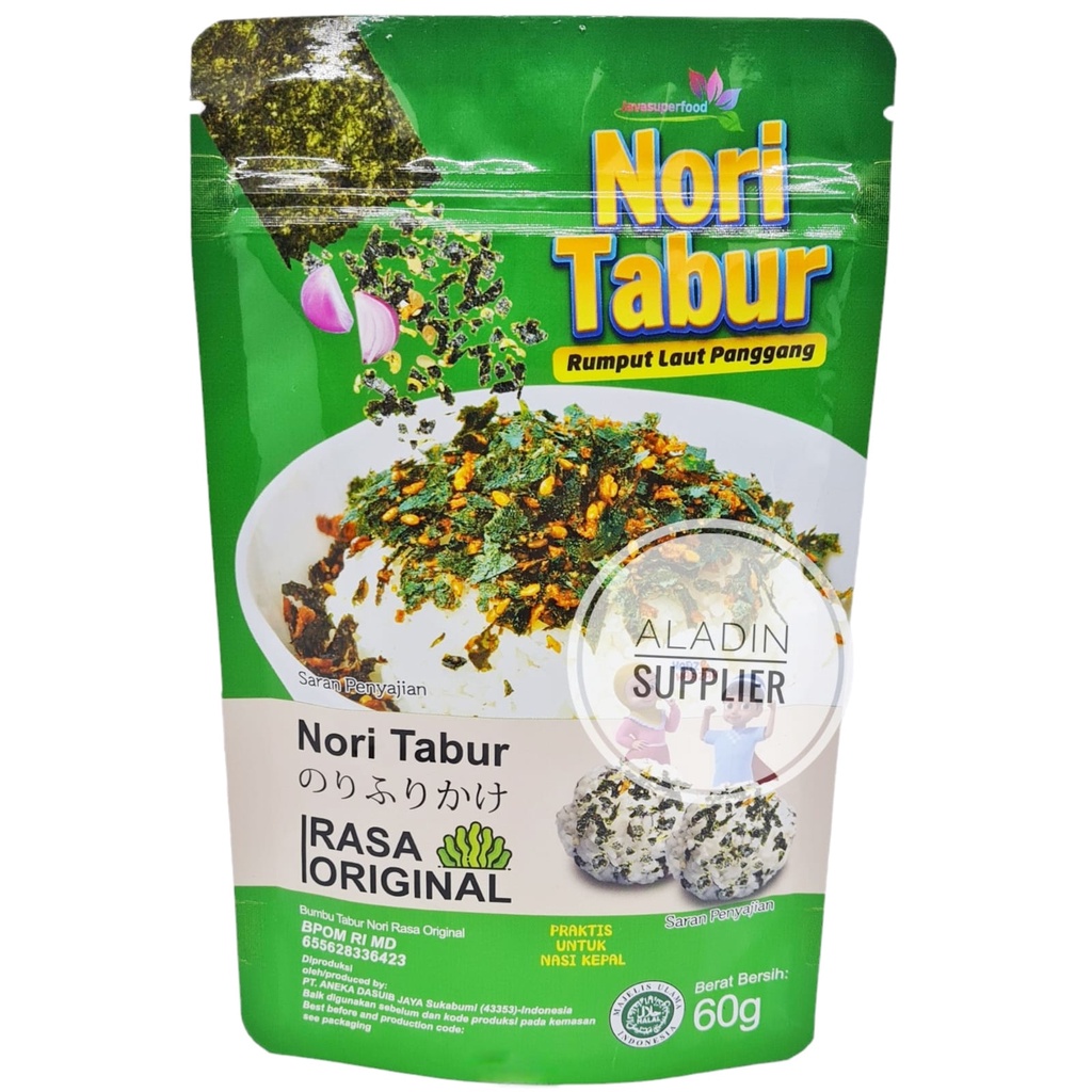 

RB Nori Tabur Rumput Laut Panggang Original 60gr