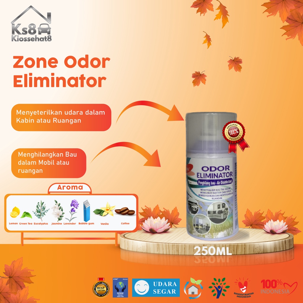 ZONE ODOR Disinfectant ELiminator 250ML DISINFECTANT