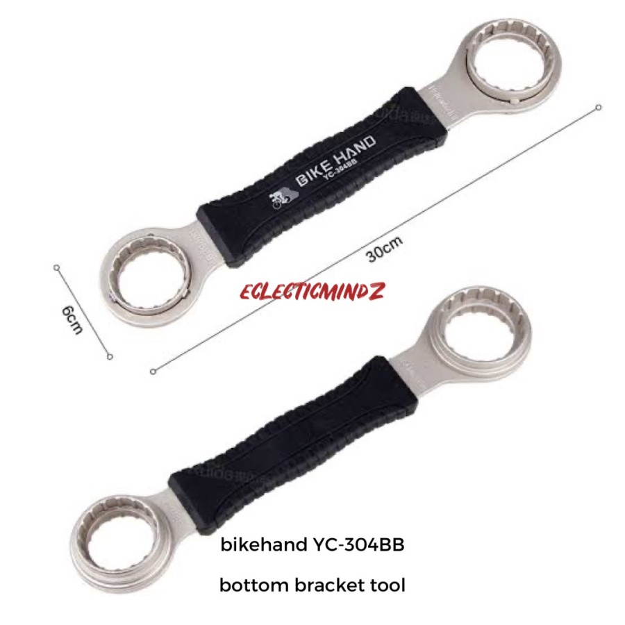 bike hand YC 304BB bottom bracket tools 4 sizes BB wrench kunci BB