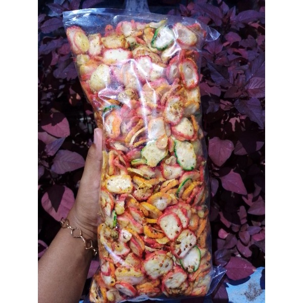 

krupuk seblak kencur 500gr (READY STOCK) Camilan pedas