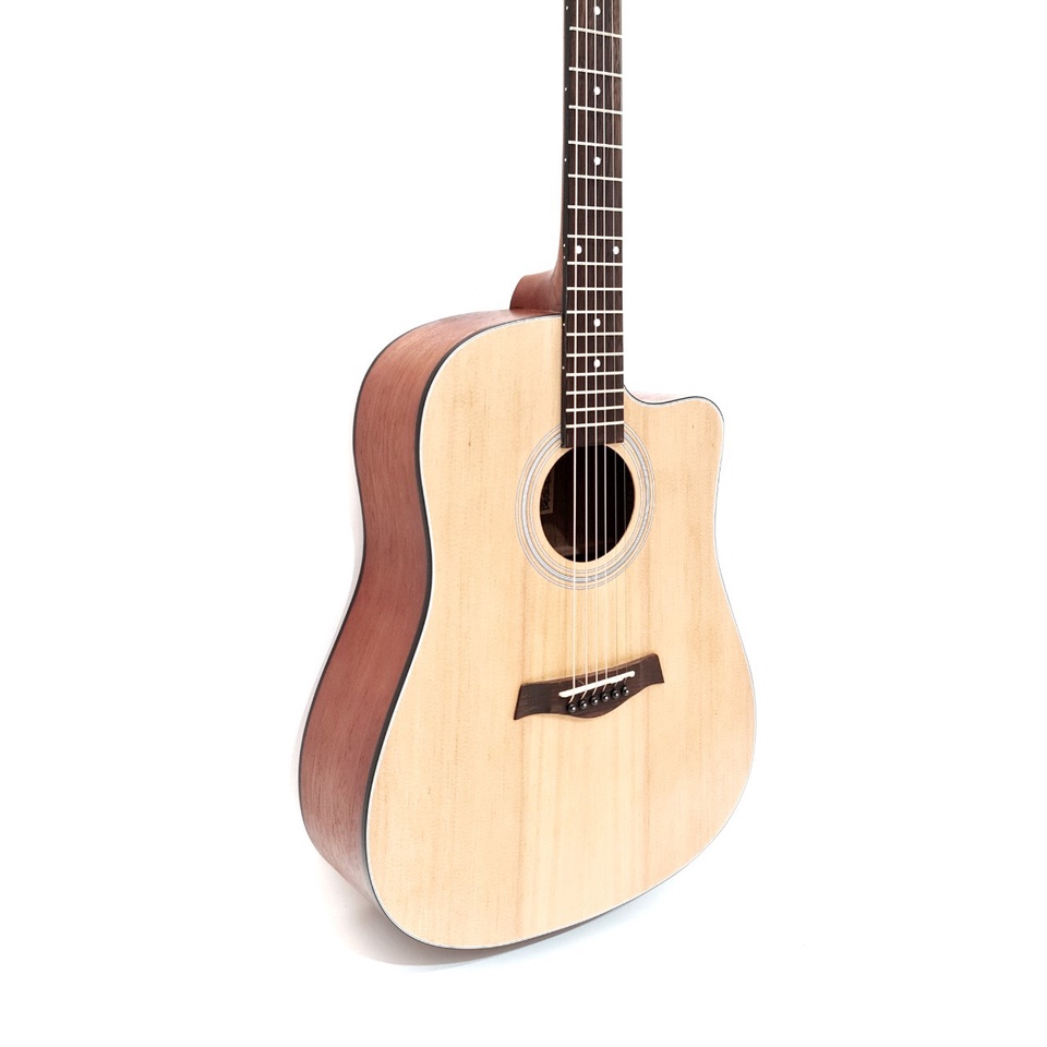 Gitar Akustik Merk Shelby Original Tipe GWC-240 NA NS Senar String Trusrod Murah Jakarta