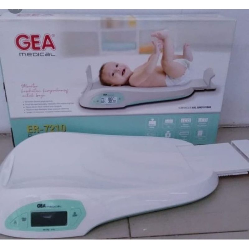Timbangan dan alat ukur bayi digital