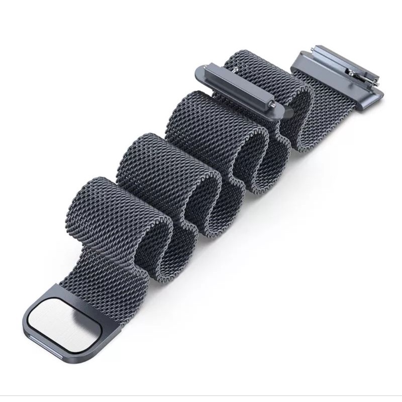 STRAP STAINLESS STEEL MILANESE TALI JAM HUAWEI BAND 7 QUICK RELEASE METAL MAGNET LOCK SLIM  WRISTBAND TALI JAM HUAWEI BAND 7 STRAP HUAWEI BAND 7 PENGGANTI STRAP STAINLESS LOGAM MAGNET HUAWEI HONOR BAND 7 TALI JAM SMARTWATCH HUAWEI BAND 7 STAINLESS STEEL