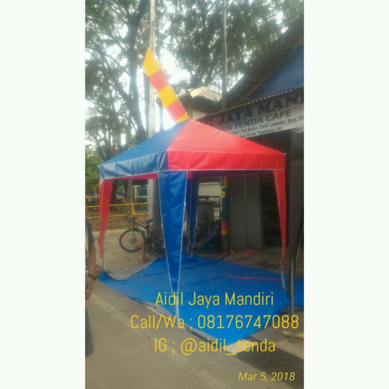 tenda bazar  3x1,5  dan 2x2,5