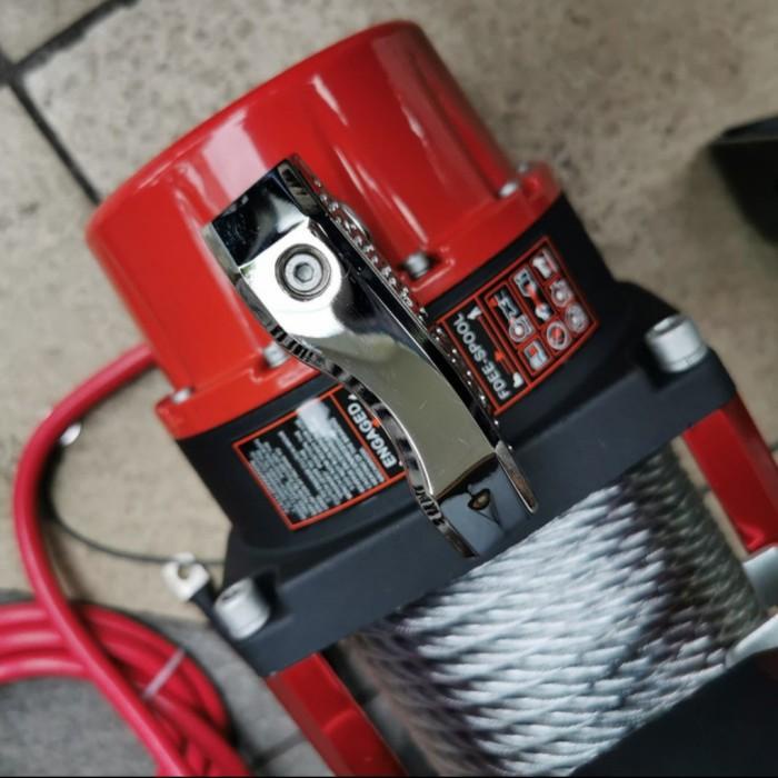 winch 4winch 9500lbs 12v red