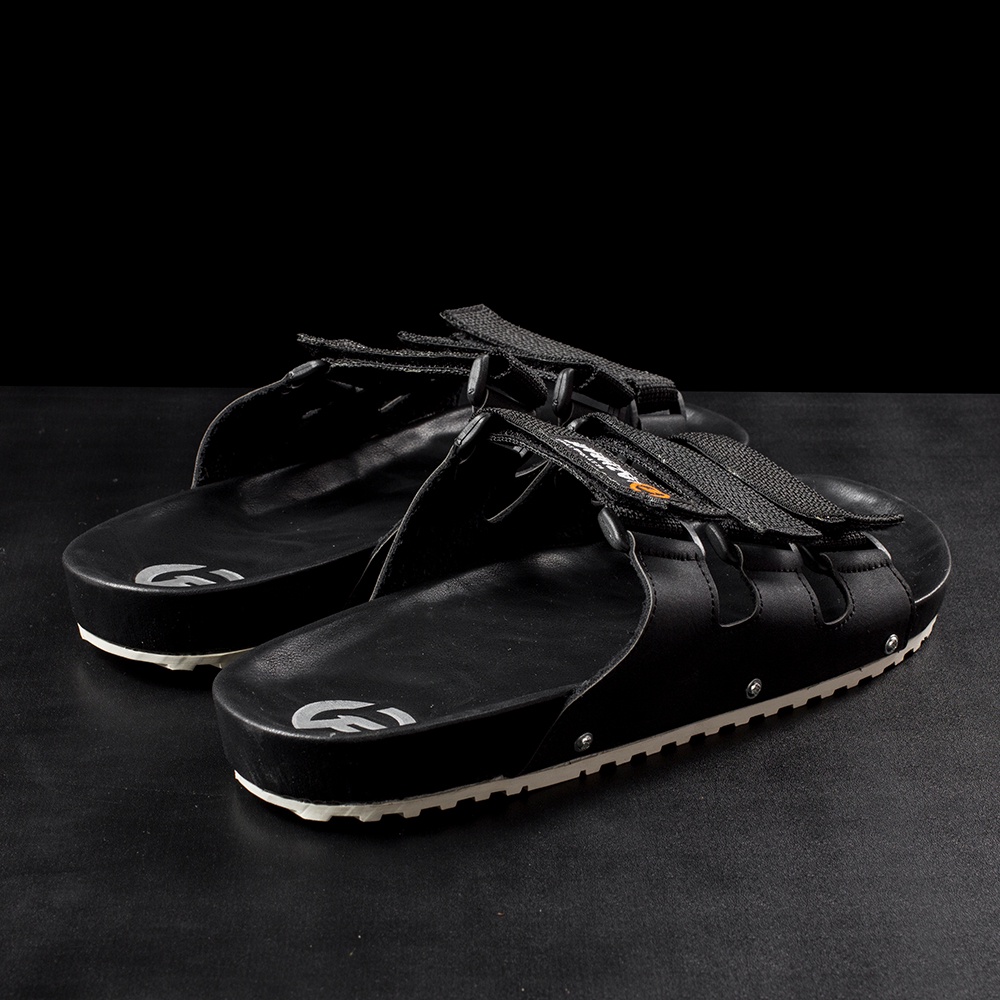 RIDE MAX BLACK  |ManNeedMe x FLAZHBACK| Sandal Pria Casual Sandal Slop Puyuh ORIGINAL