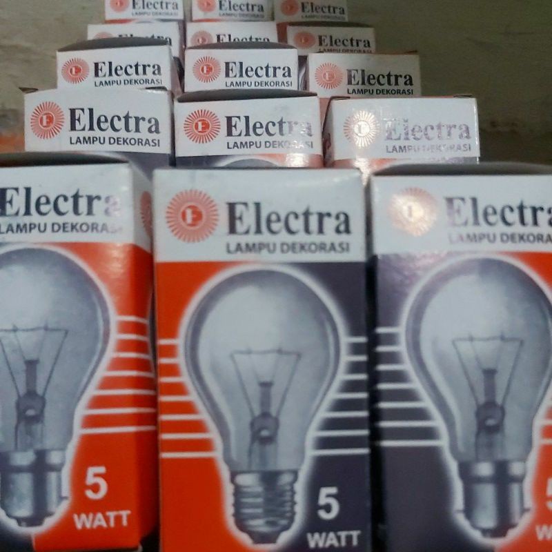 CI050 Lampu Pijar Bolam Pijar ELECTRA 5watt
