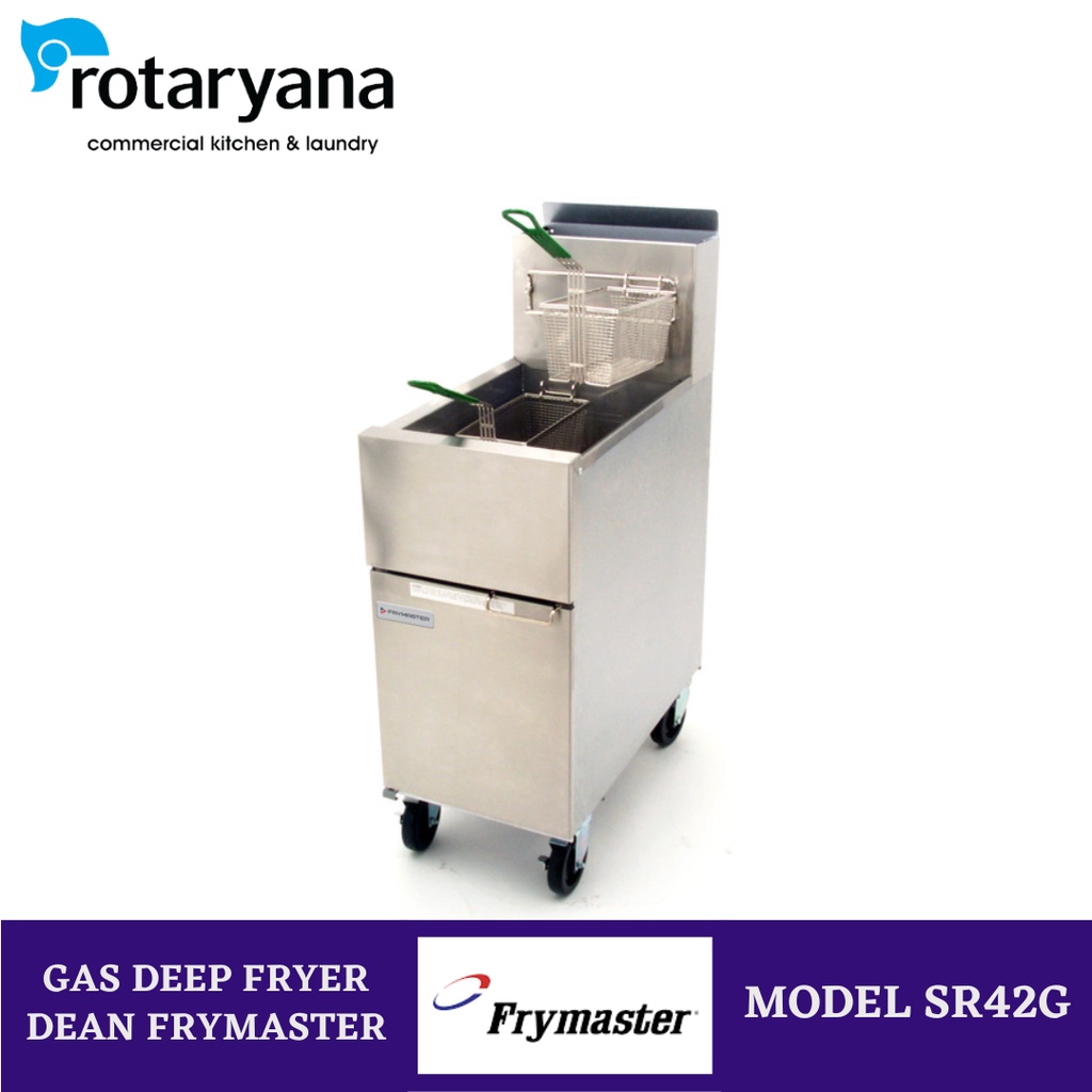 Jual Gas Deep Fryer Dean Frymaster Model SR42G Kapasitas 21 Liter