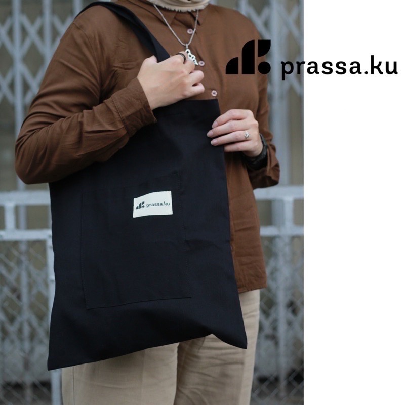 Prassa.ku | Totebag Simply Canvas.ku - Tas Tote | Tote bag Kanvas